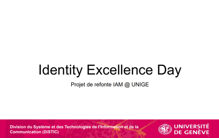 Customer Presentation l’Université de Genève